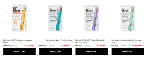 The Face Shop Masks