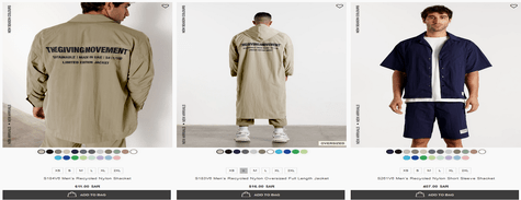 The Giving Movement Men Jackets Products