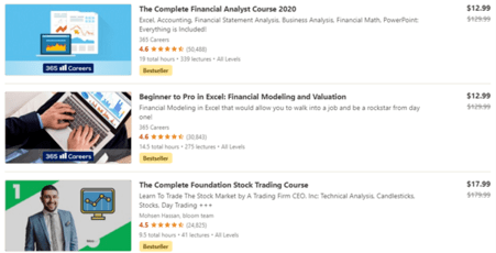 Udemy Finance