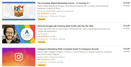 Udemy Marketing