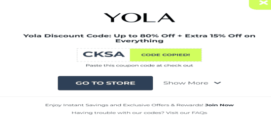 Yola Copy Code